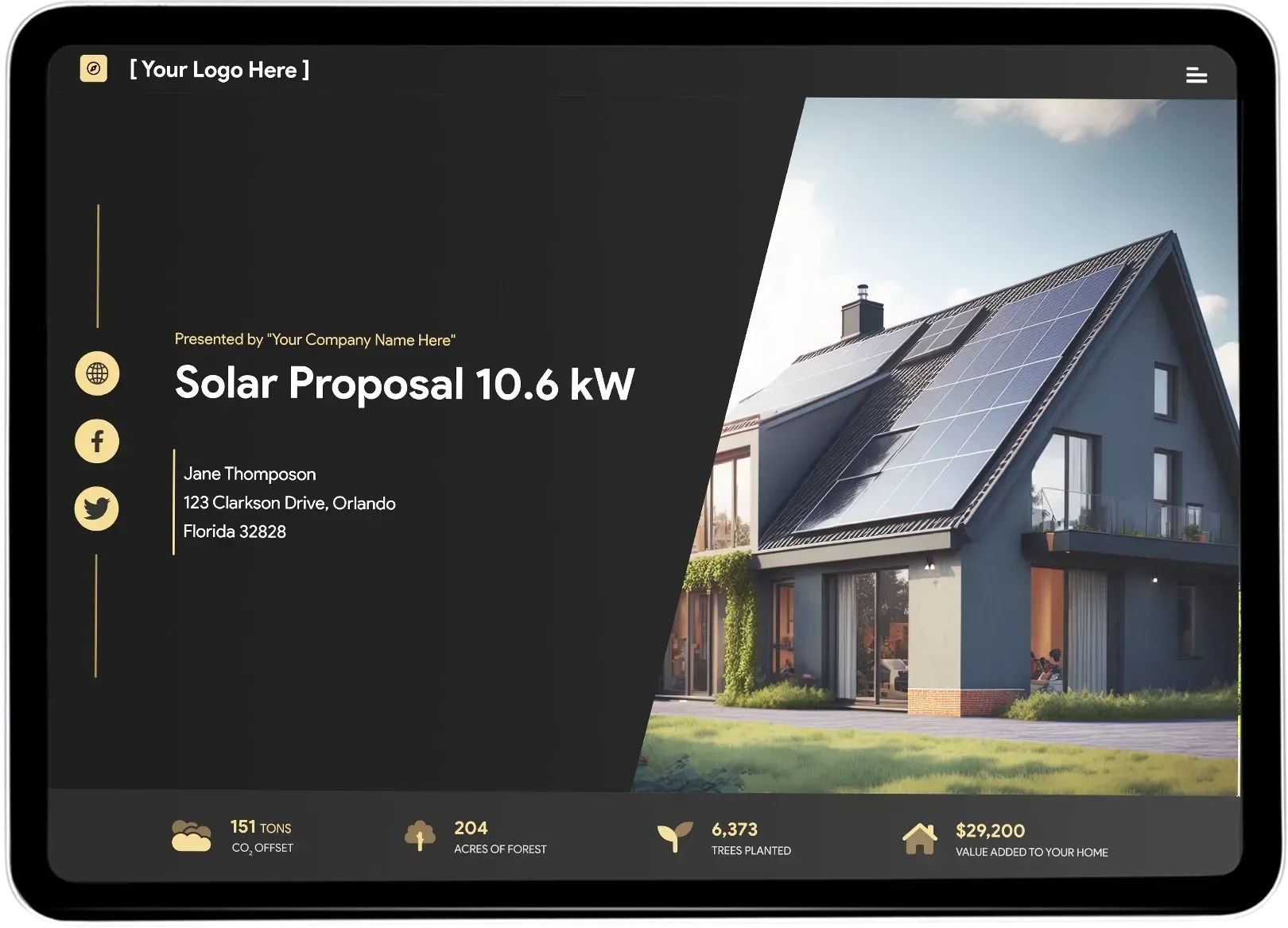 Sunbase Solar Proposal Software