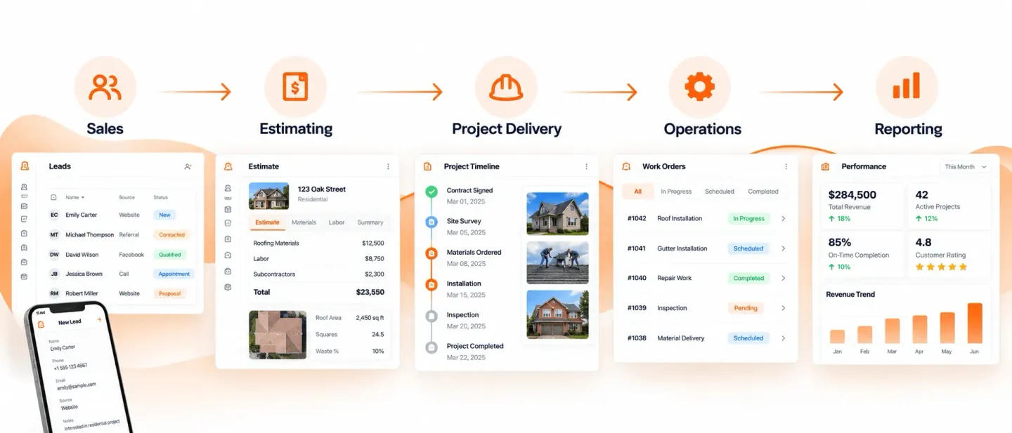 Sunbase Contractor Software