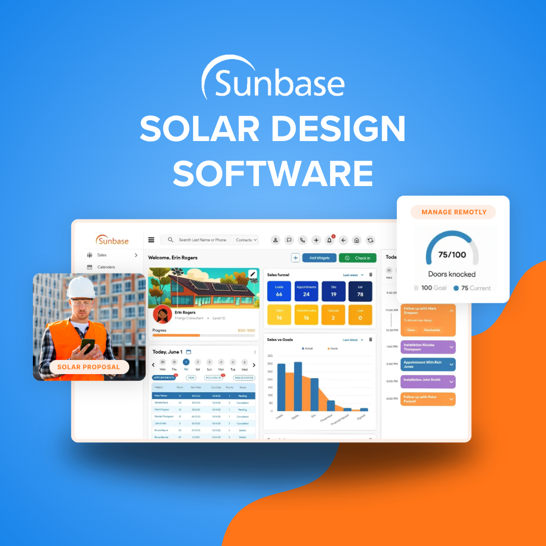 Sunbase Solar Design Software