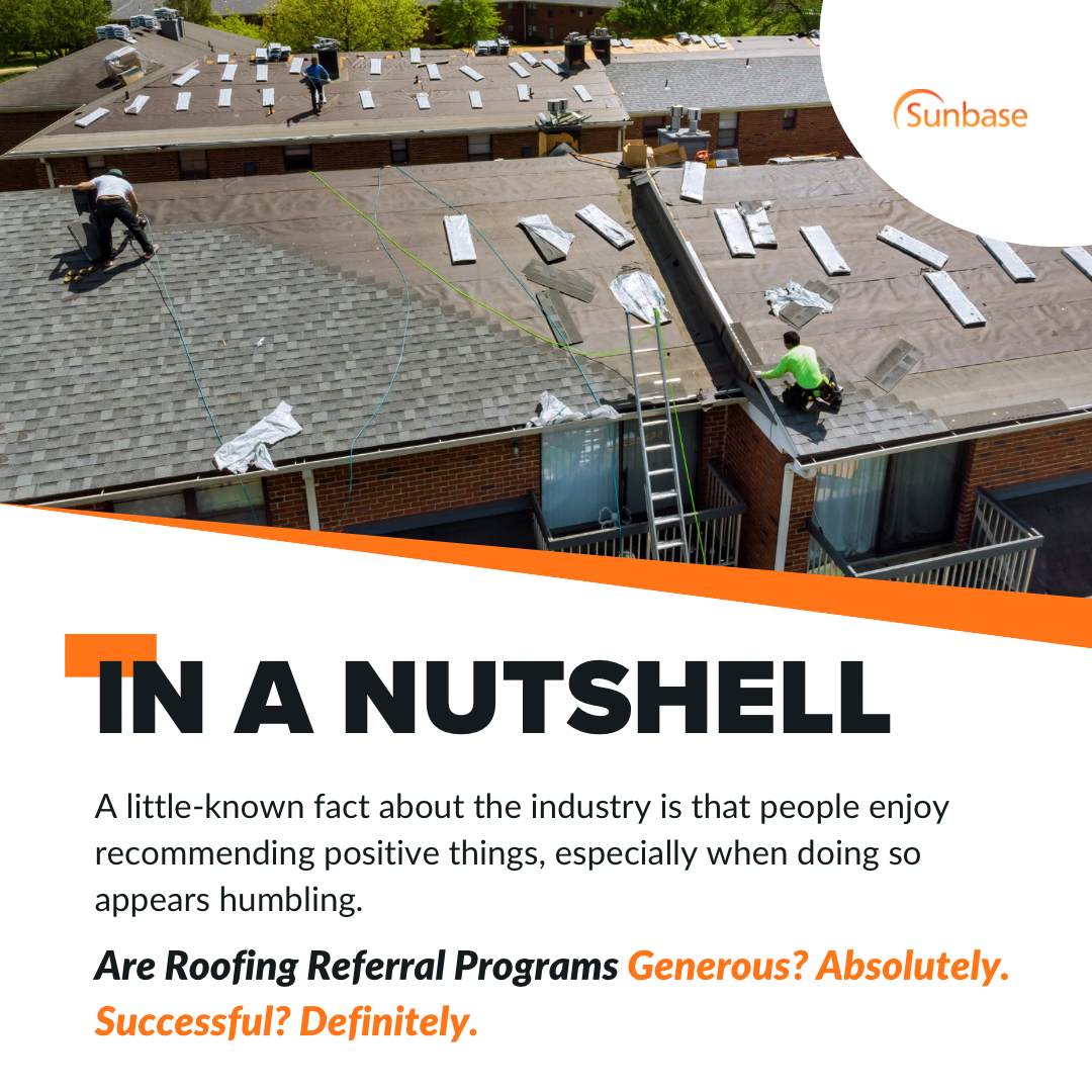 Roofing Referral Program