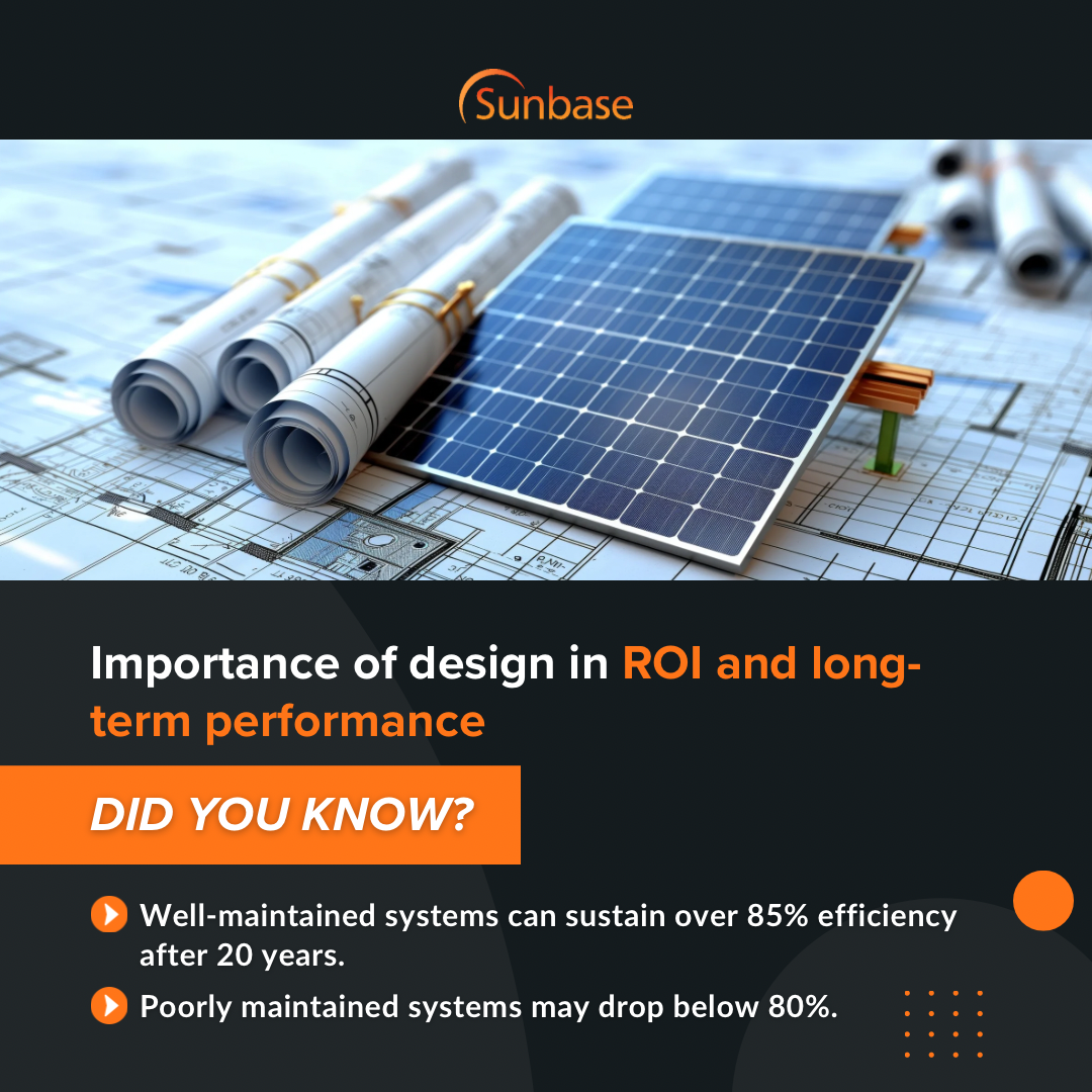 Importance of design in ROI and long-term performance