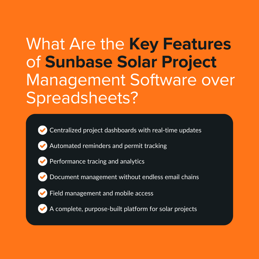 Sunbase Solar Project Management Software