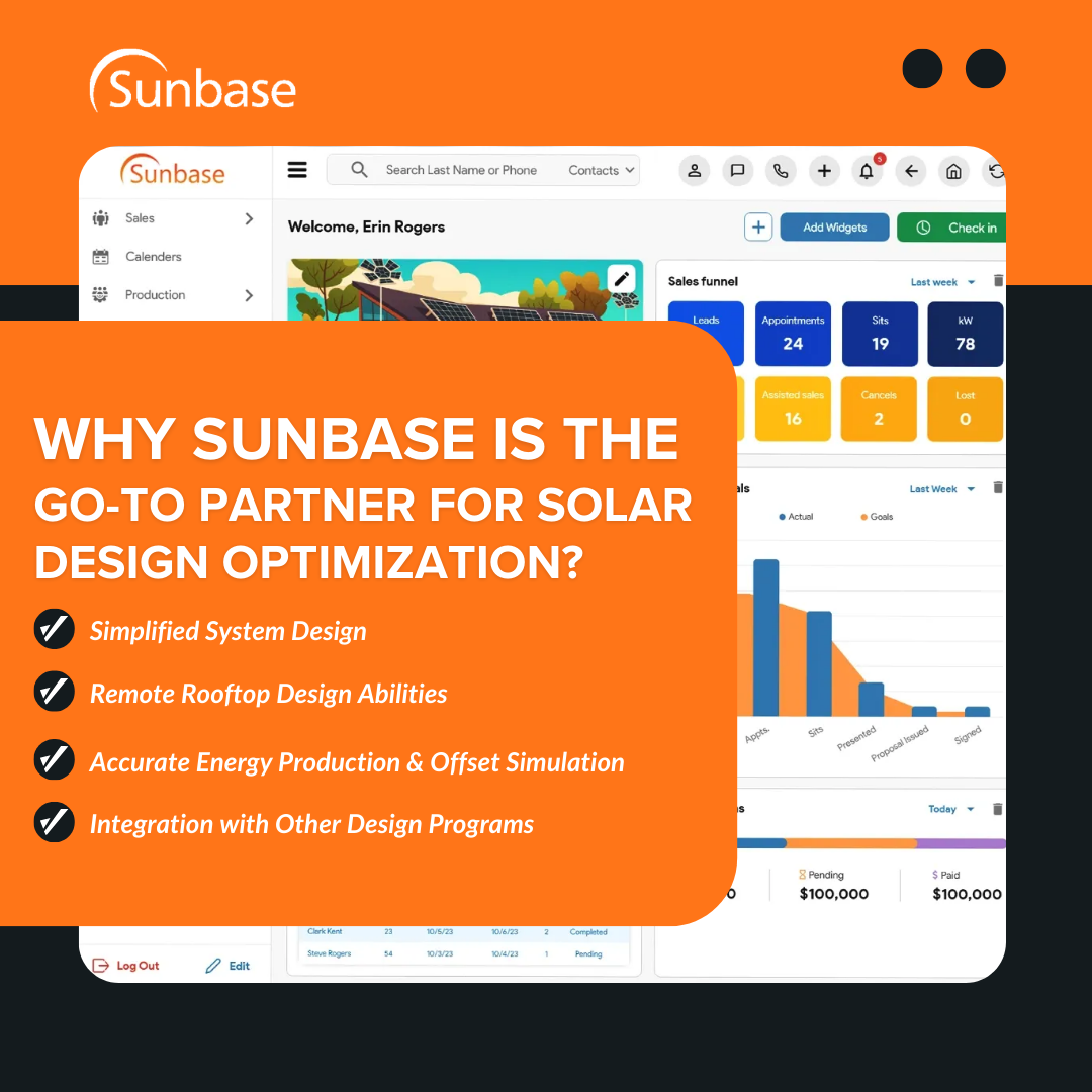 Why Sunbase is the Go-To Partner for Solar Design Optimization?