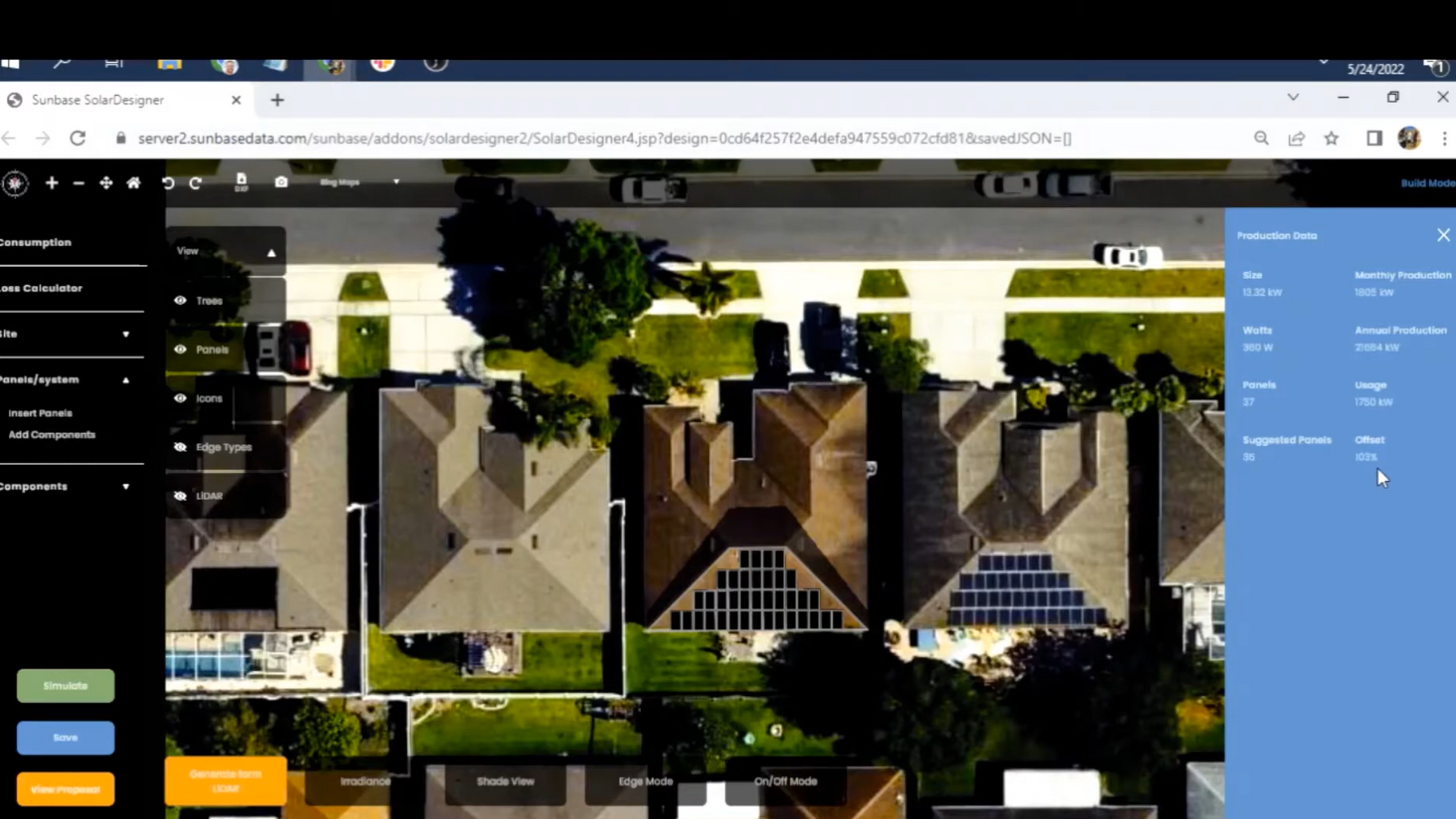 PV design software Sunbase