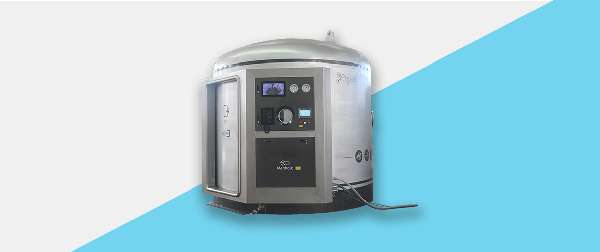 Pegasus hyperbaric chamber.