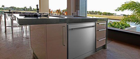 outdoor dishwasher