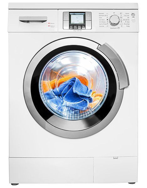 washing machine isolated