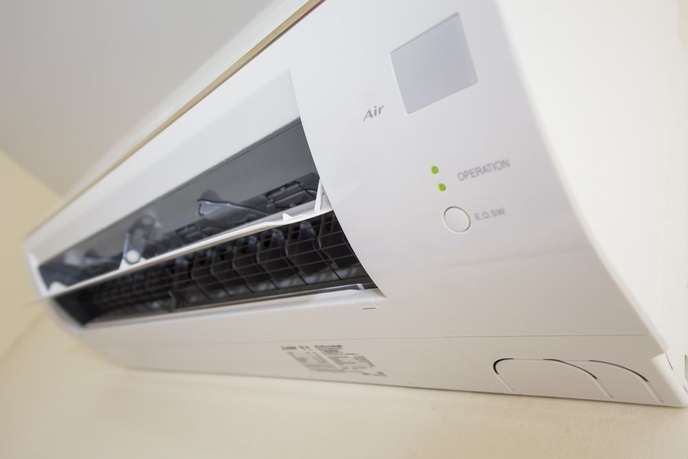 White Wall-mounted Air Conditioner Unit — NTR Electrical In Toogoom, QLD