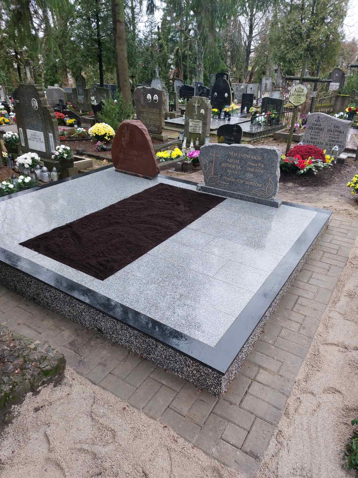 Granito plokščių gamyba