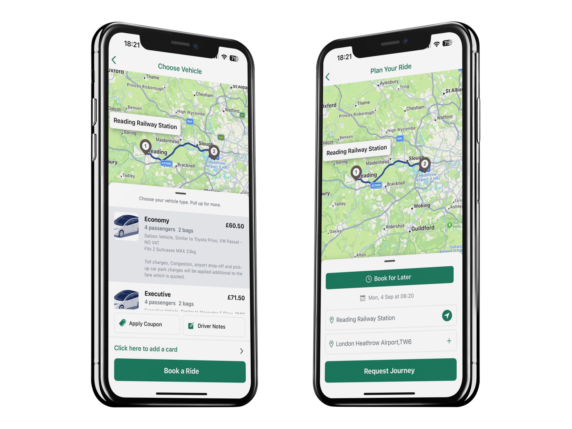 New CabTime Passenger App