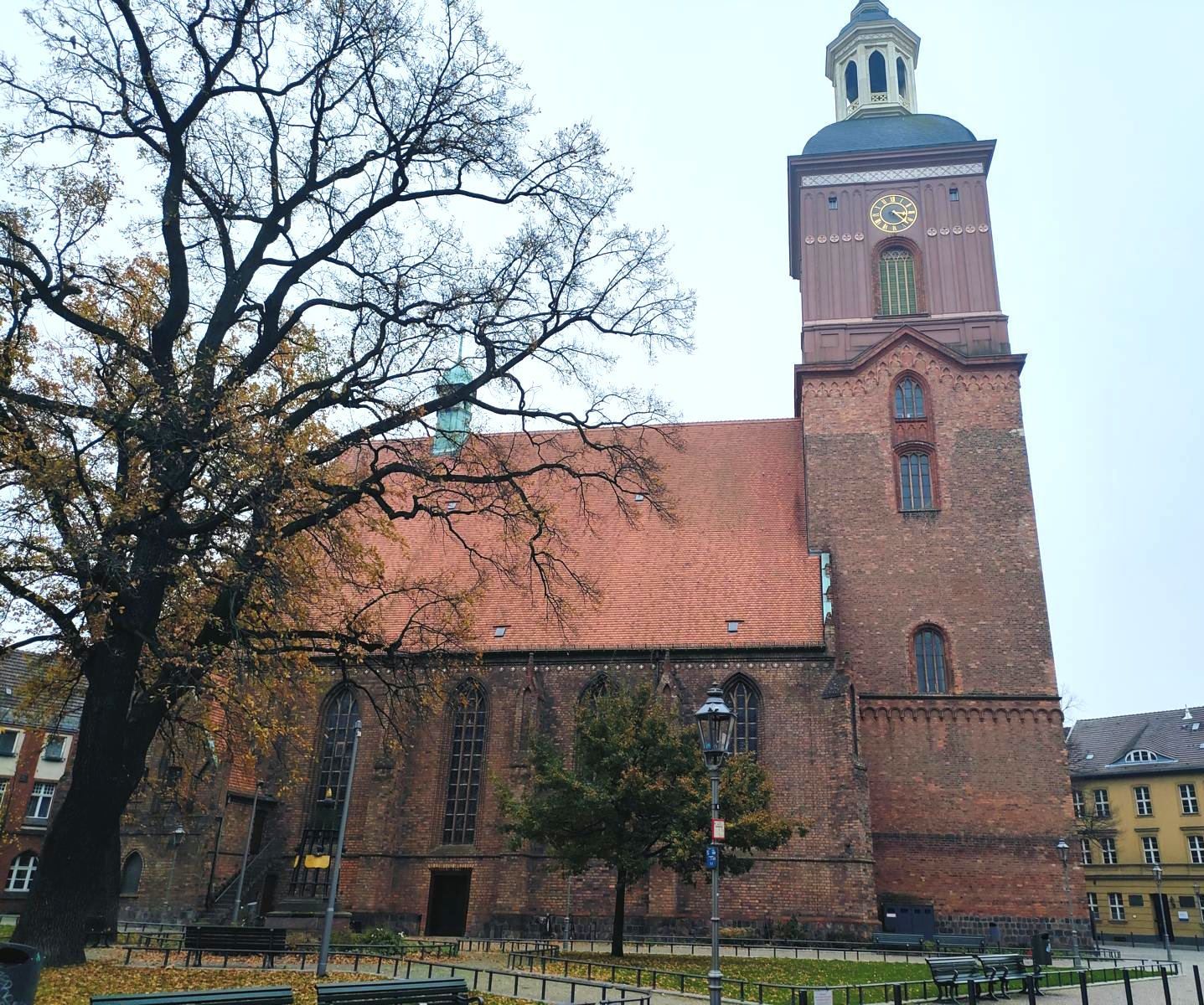 St.-Nikolai-Kirche in Spandau ,eigene Aufnahme 2024 Altstadt Spandau mit St.-Nikolai-Kirche,
