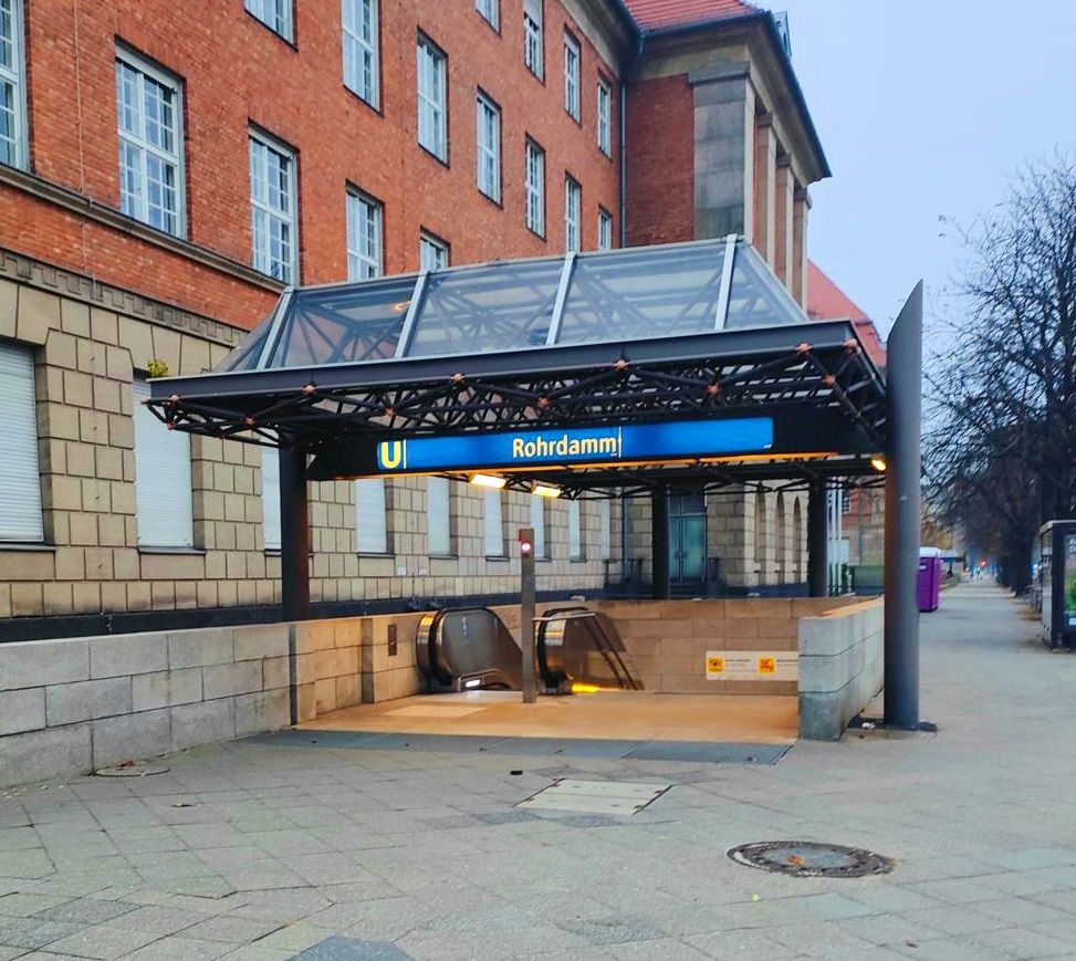 Siemensstadt U Bahn Rohrdamm
