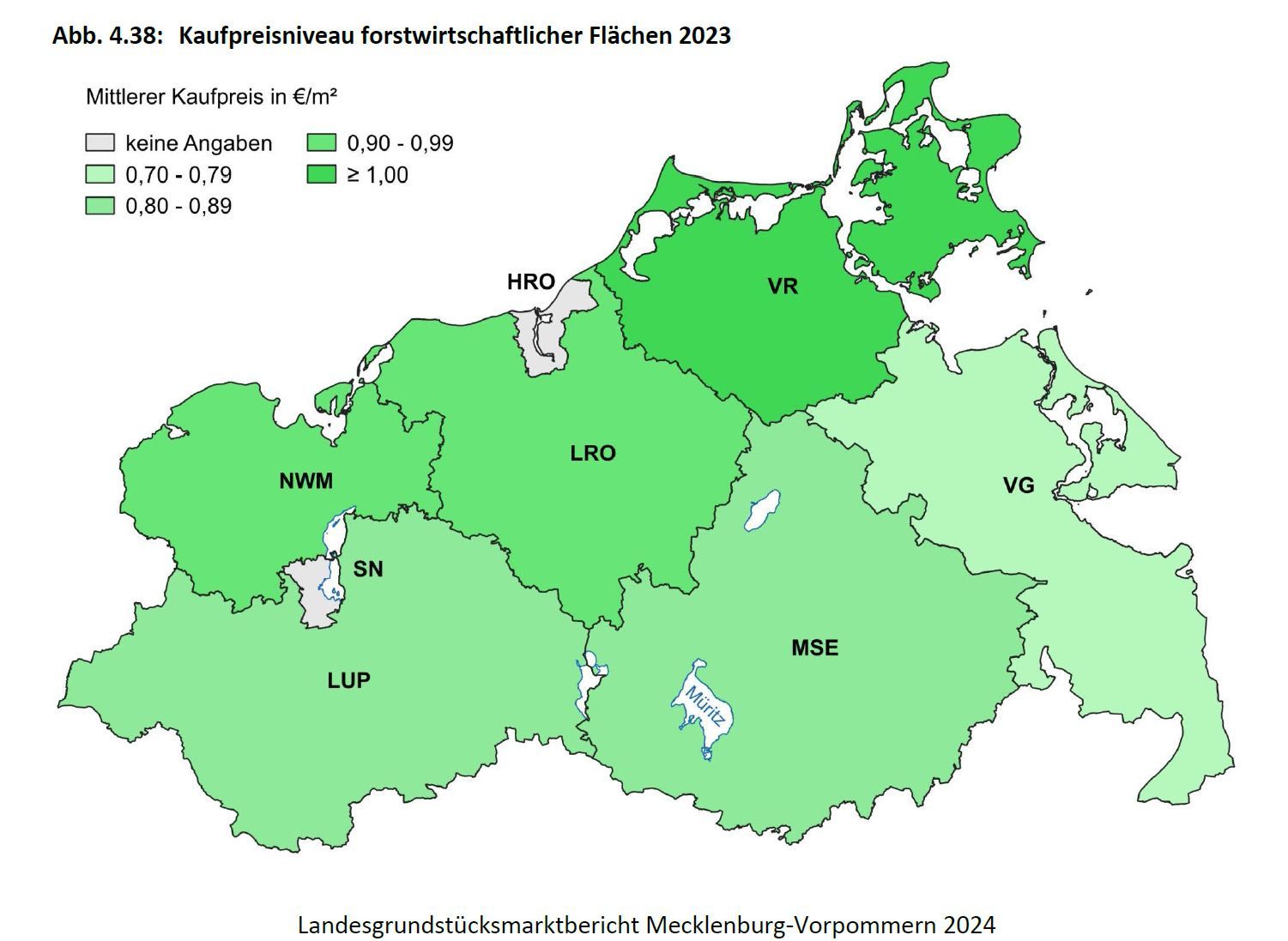 Eine grün-weiße Karte eines Landes