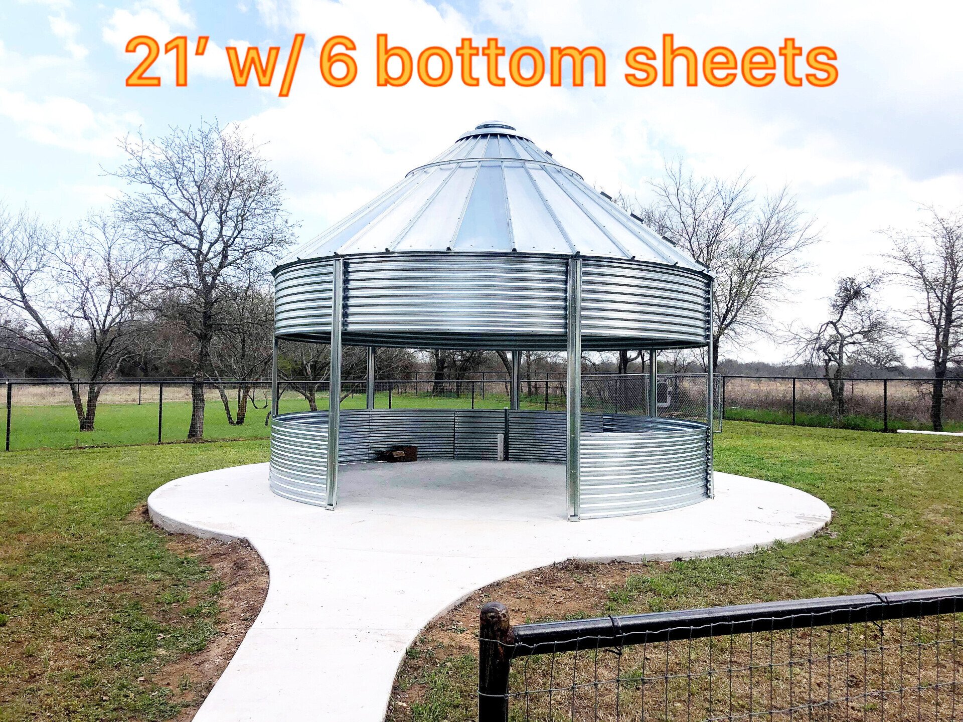 Grain Bin Gazebos Stephenville & Granbury, TX Texas Quality Structures