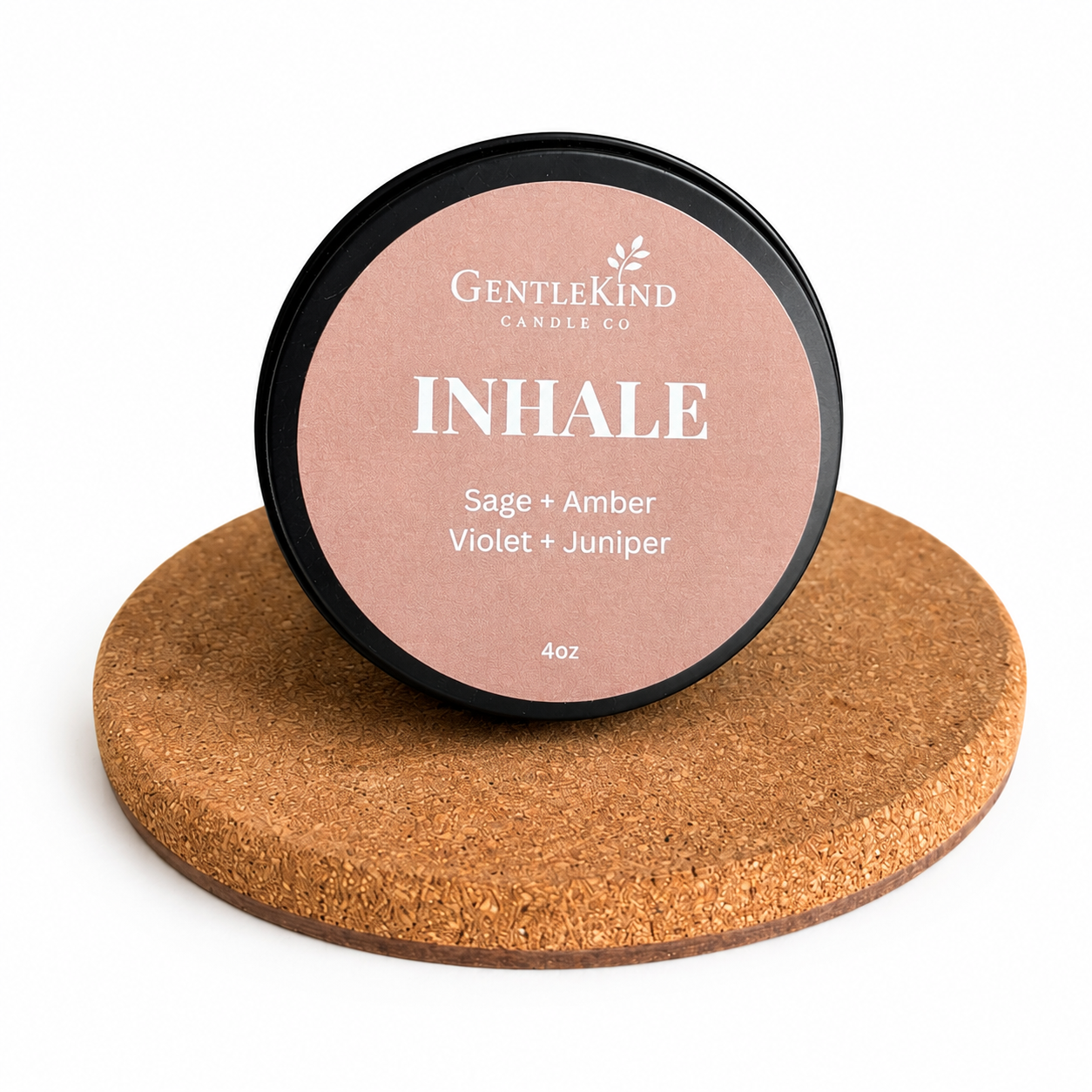 Inhale Candle Tin