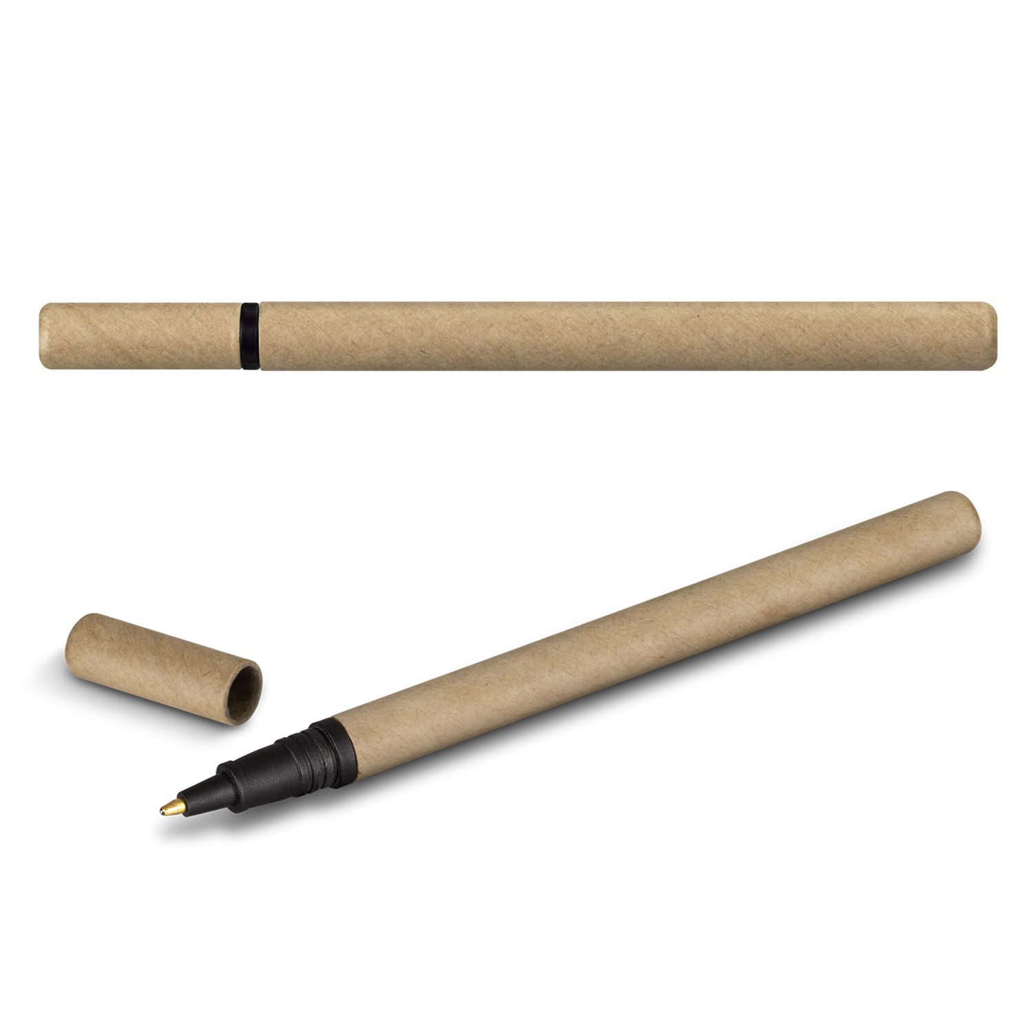 Paper barrel pen for an environmentally-conscious focus