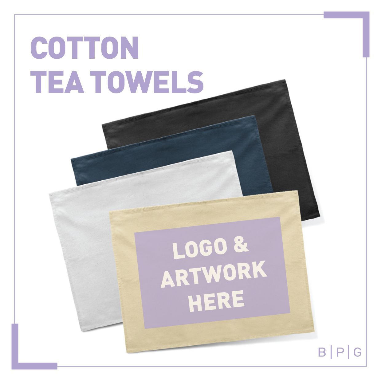 Cotton Tea Towels — Wetherill Park, NSW — Bright Print Group