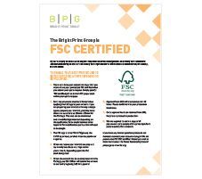 FSC Certification — Wetherill Park, NSW — Bright Print Group