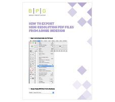 Export High Resolution PDFs — Wetherill Park, NSW — Bright Print Group