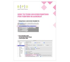 View Overprinting in Acrobat — Wetherill Park, NSW — Bright Print Group