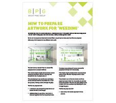 Weeding Artwork — Wetherill Park, NSW — Bright Print Group