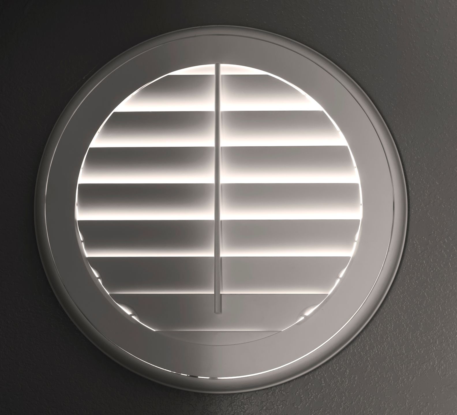 Bespoke round shutters
