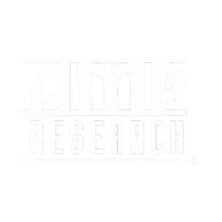 White logo text reading