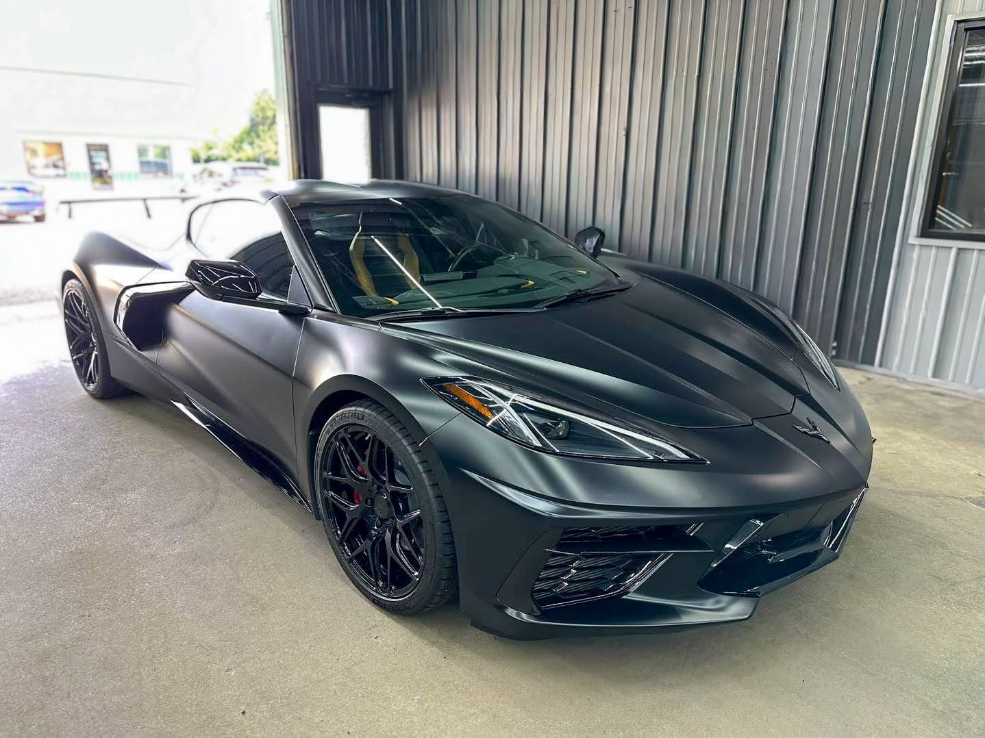 Matte vinyl wrap