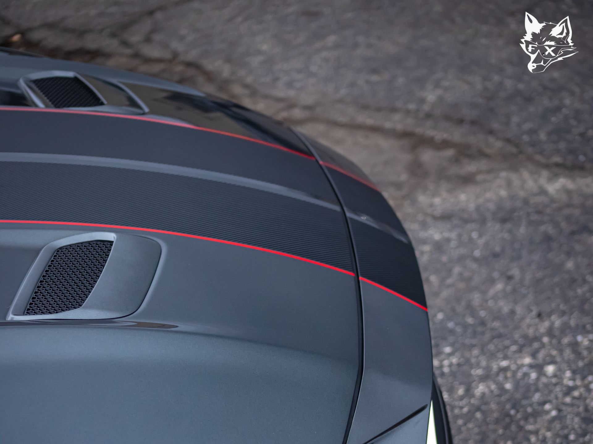Rally stripes vinyl