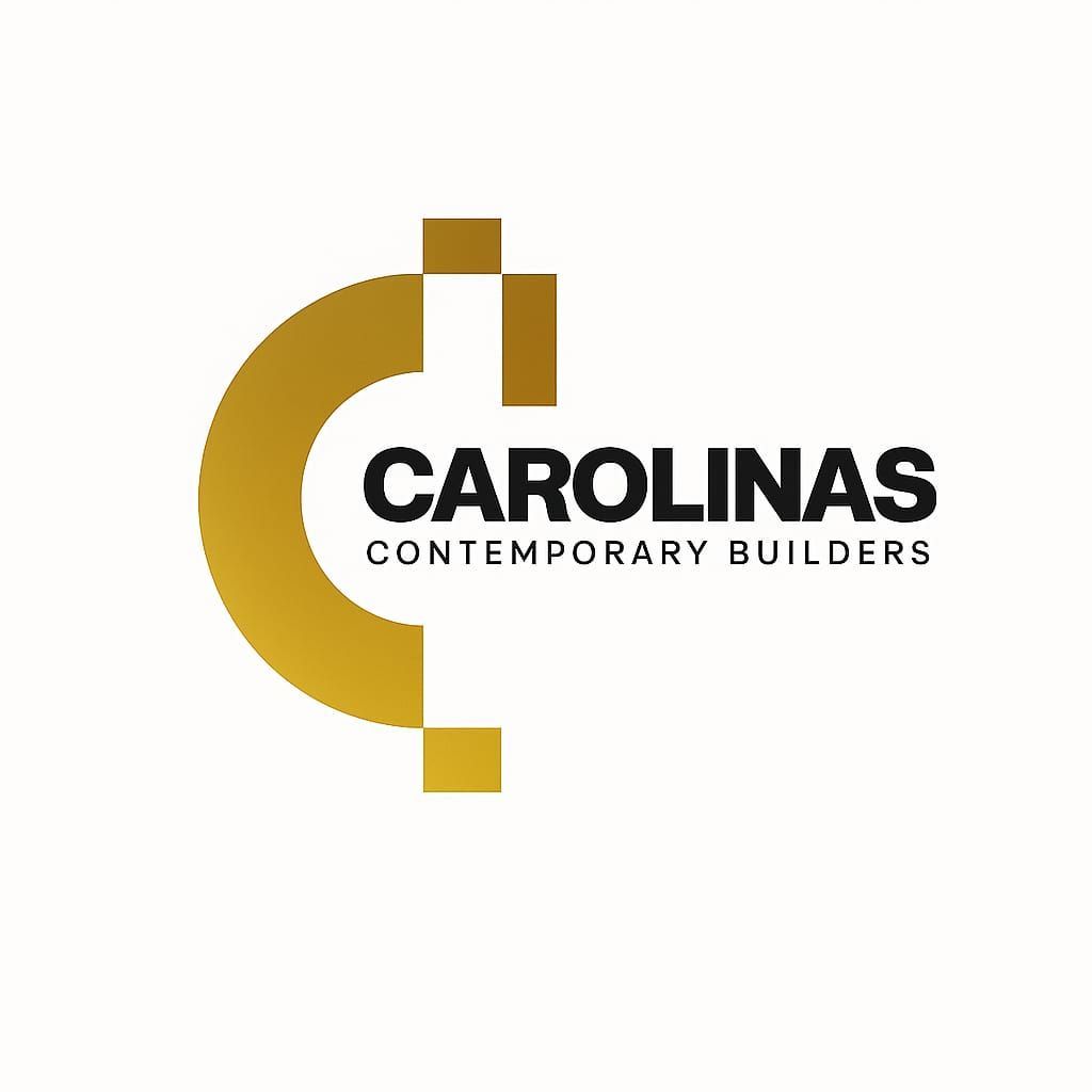 Gold and black geometric logo, a stylized triangle with curved sides.