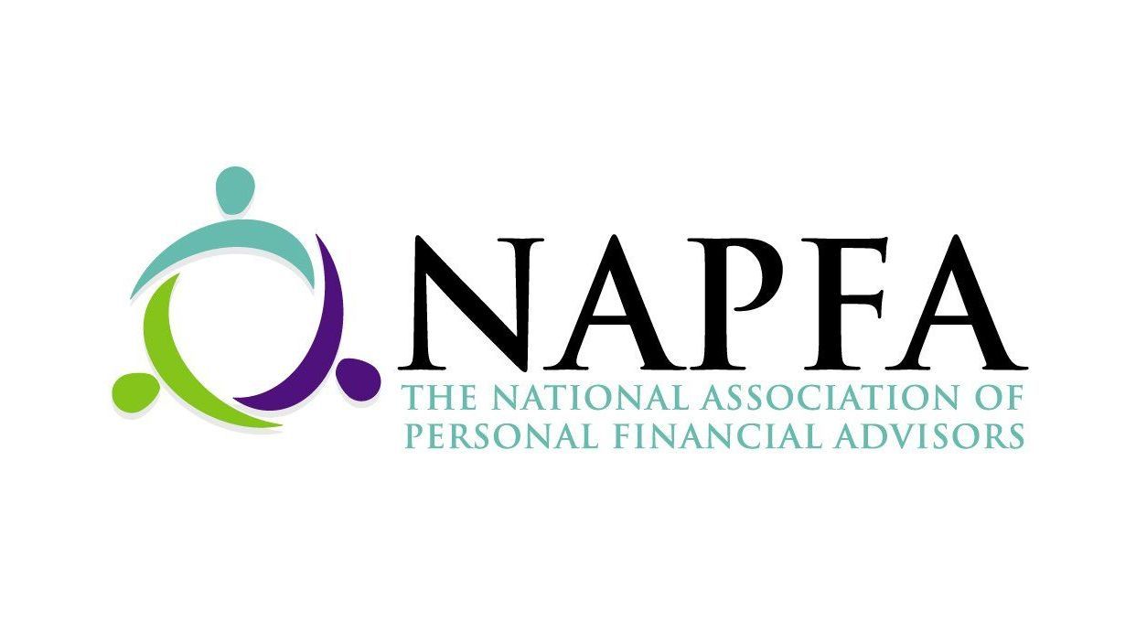 The logo for the national association of personal financial advisors.
