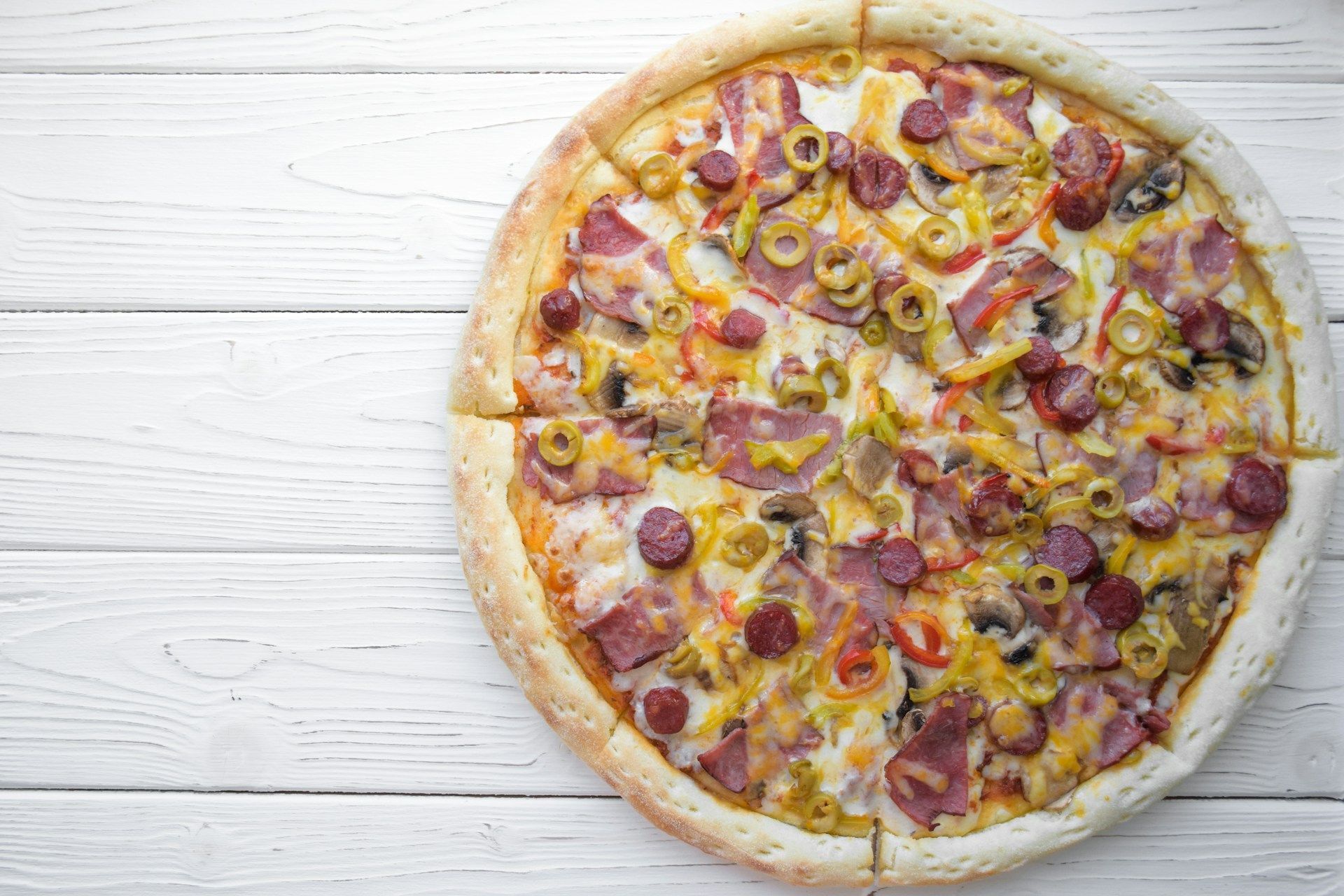 Cuban sandwich pizza