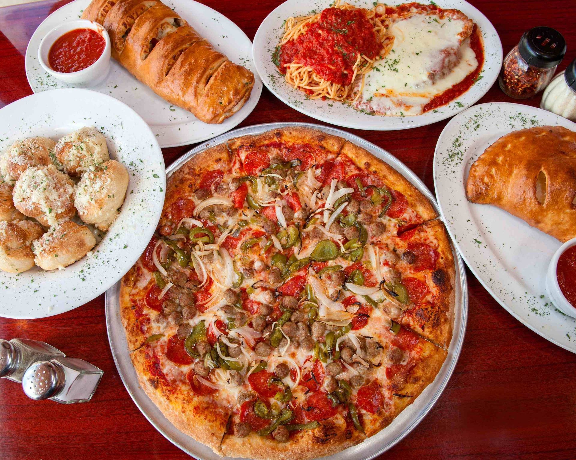 Big Louie’s Pizzeria NY-style pizza and Italian dishes