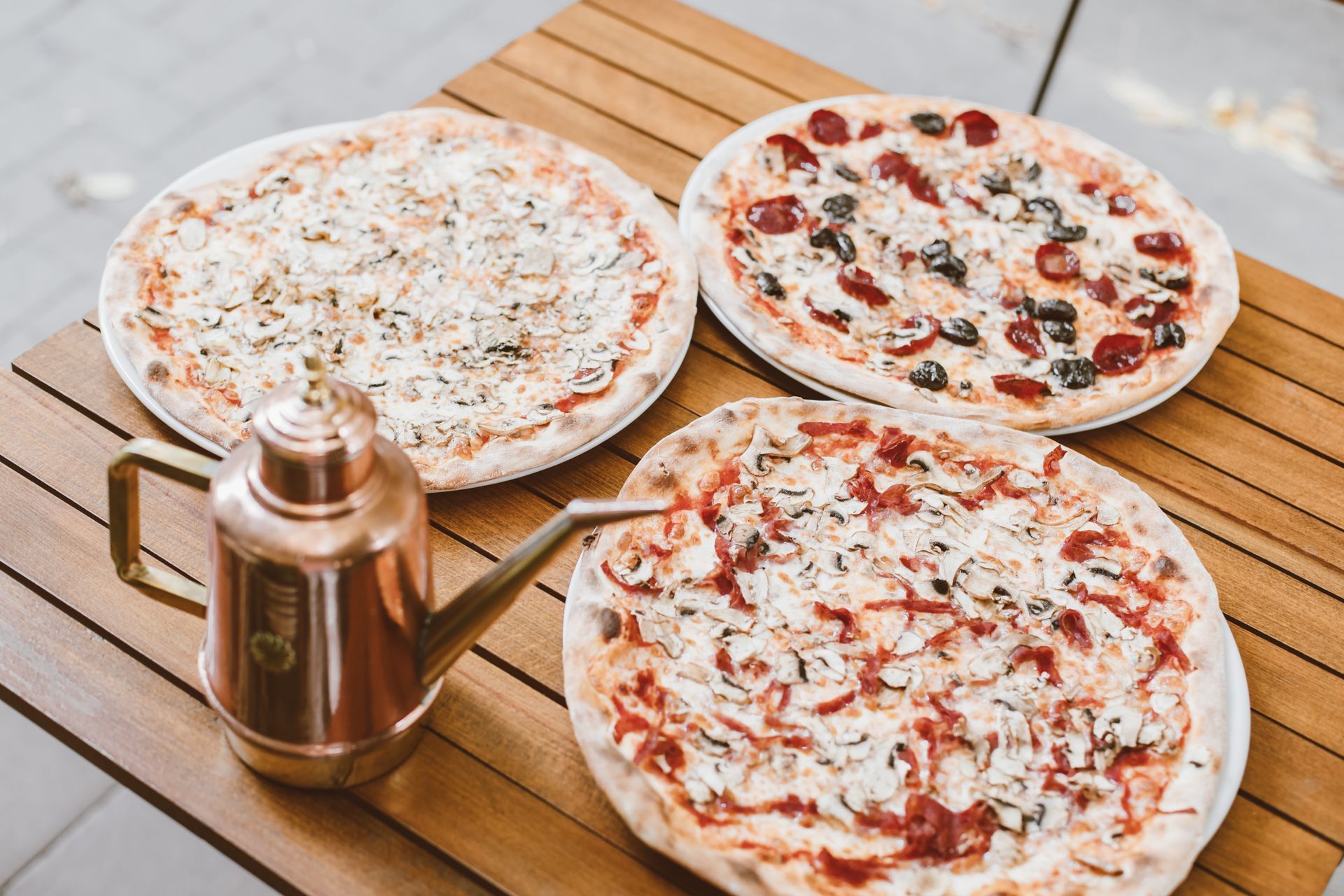 pizzas