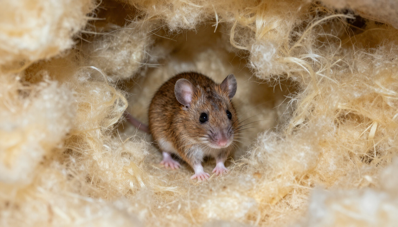 mouse-droppings-in-insulation-closeup