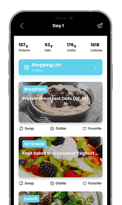 A screenshot of a workout program on a cell phone.