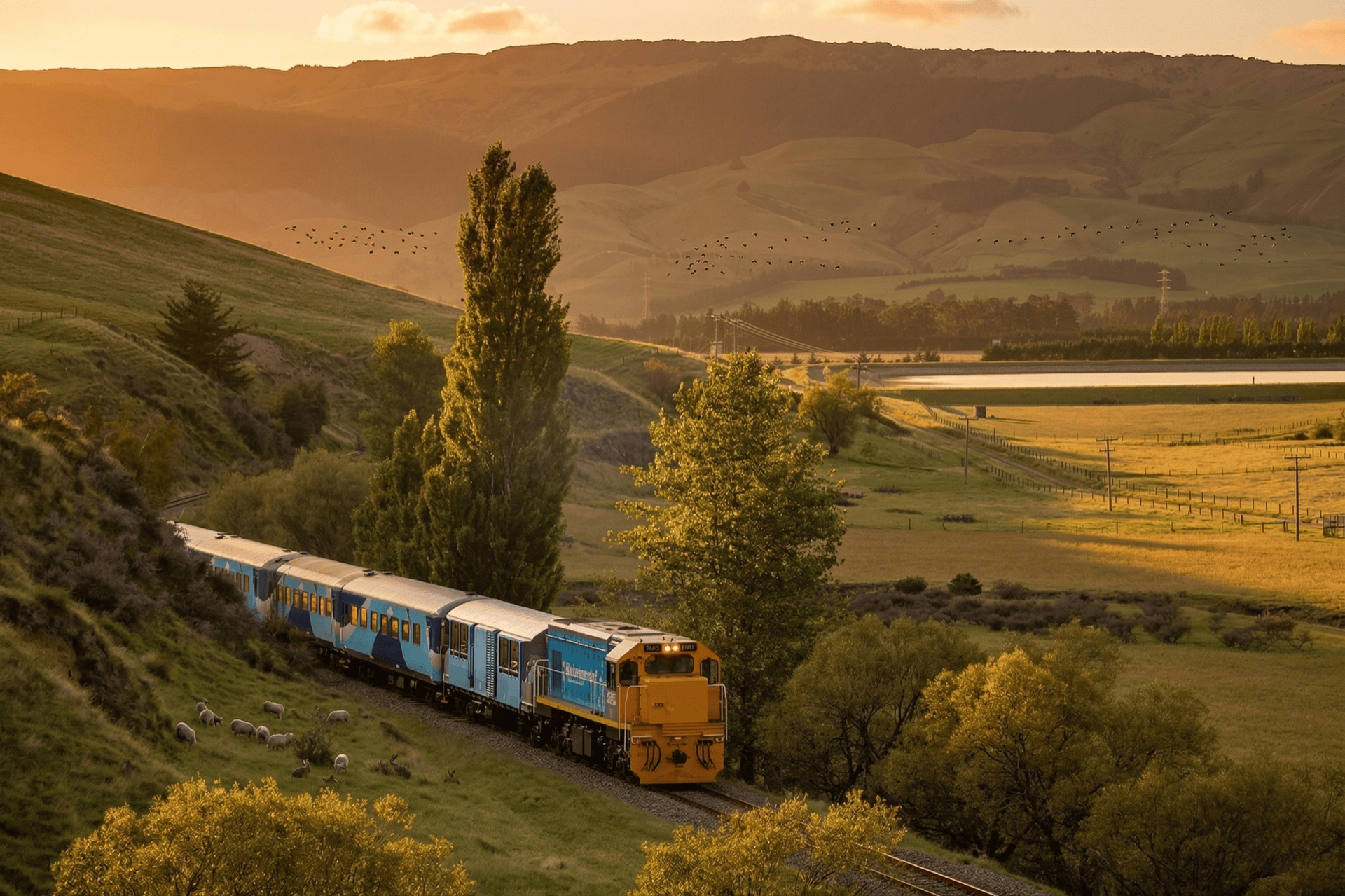 The Mainlander Train Journey | South Island NZ