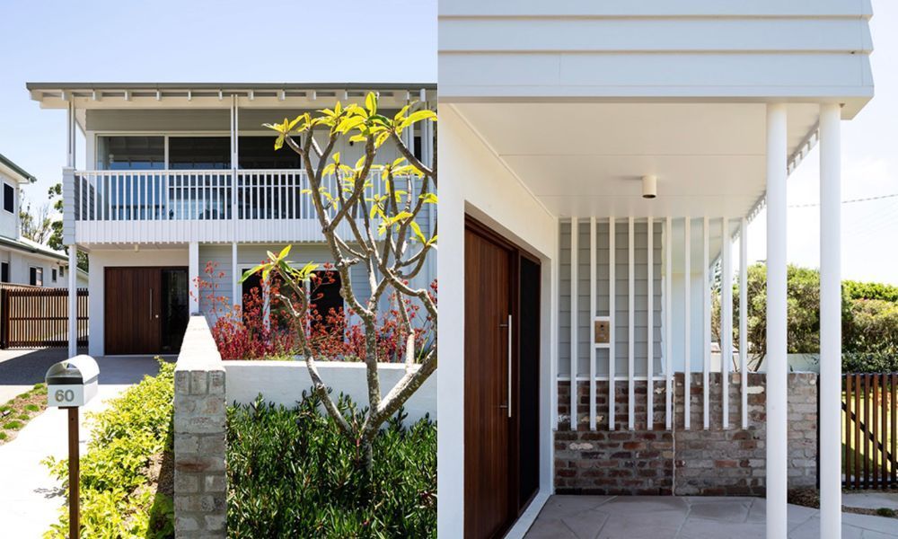 A White House With a Balcony and a Porch — QBC Constructions In Pacific Avenue, QLD