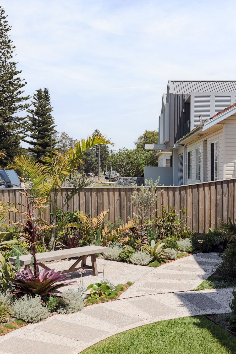 There is a Bench in the Middle of the Garden — QBC Constructions In Werri Beach, NSW