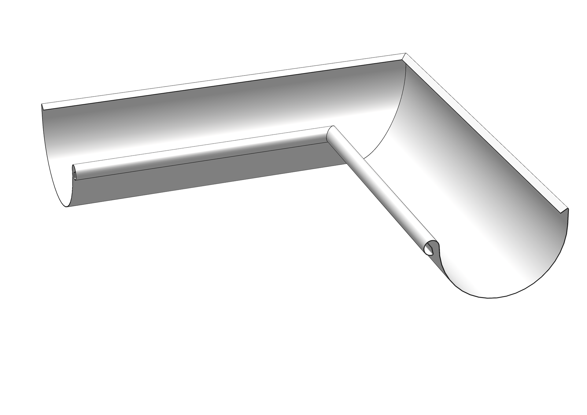 Corners to suit Half Round Gutter – NSW – KFC Roofing