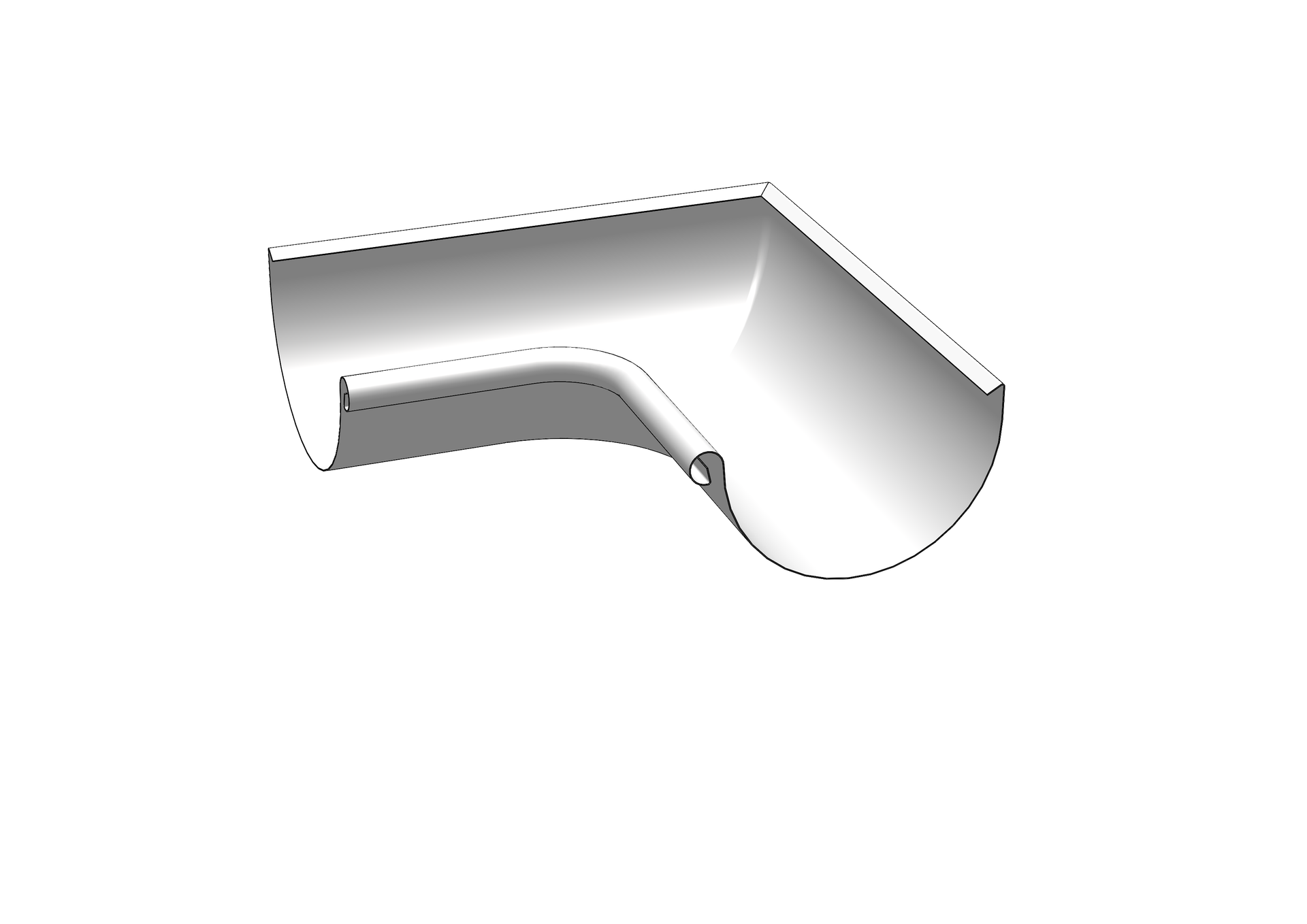 Corners to suit Half Round Gutter – NSW – KFC Roofing