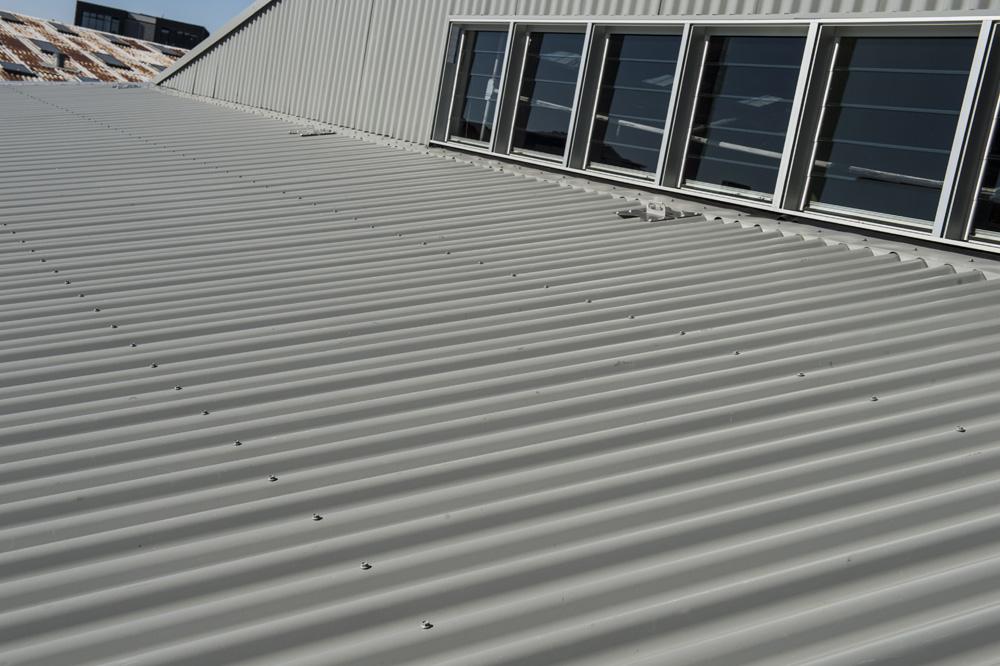 Custom Orb Accent® 35 Top Roof and a Glass Window – Rozelle, Nsw – Kfc Roofing Supplies