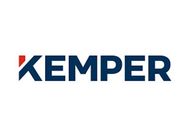 KEMPER logo in dark blue with a small red accent on a white background