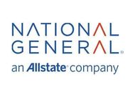 National General logo with “an Allstate company” in blue and orange text
