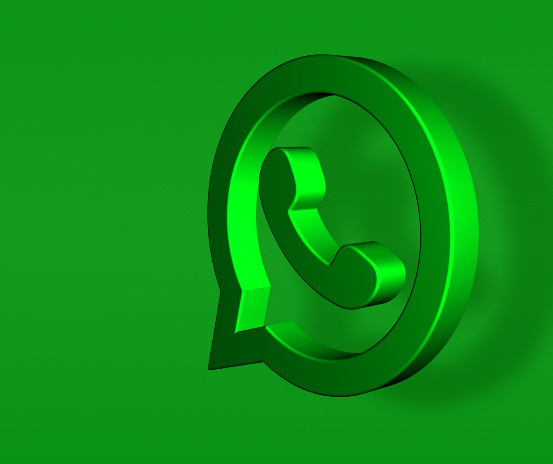 whatsapp app on it.