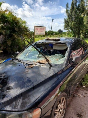 Broken Windshield of Car — Fort Myers, FL — A Plus Auto Glass and Collaborations