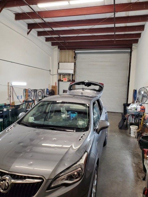 Replacing Broken Windshield — Fort Myers, FL — A Plus Auto Glass and Collaborations