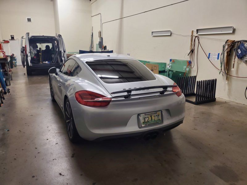 Sports Car Rear — Fort Myers, FL — A Plus Auto Glass and Collaborations