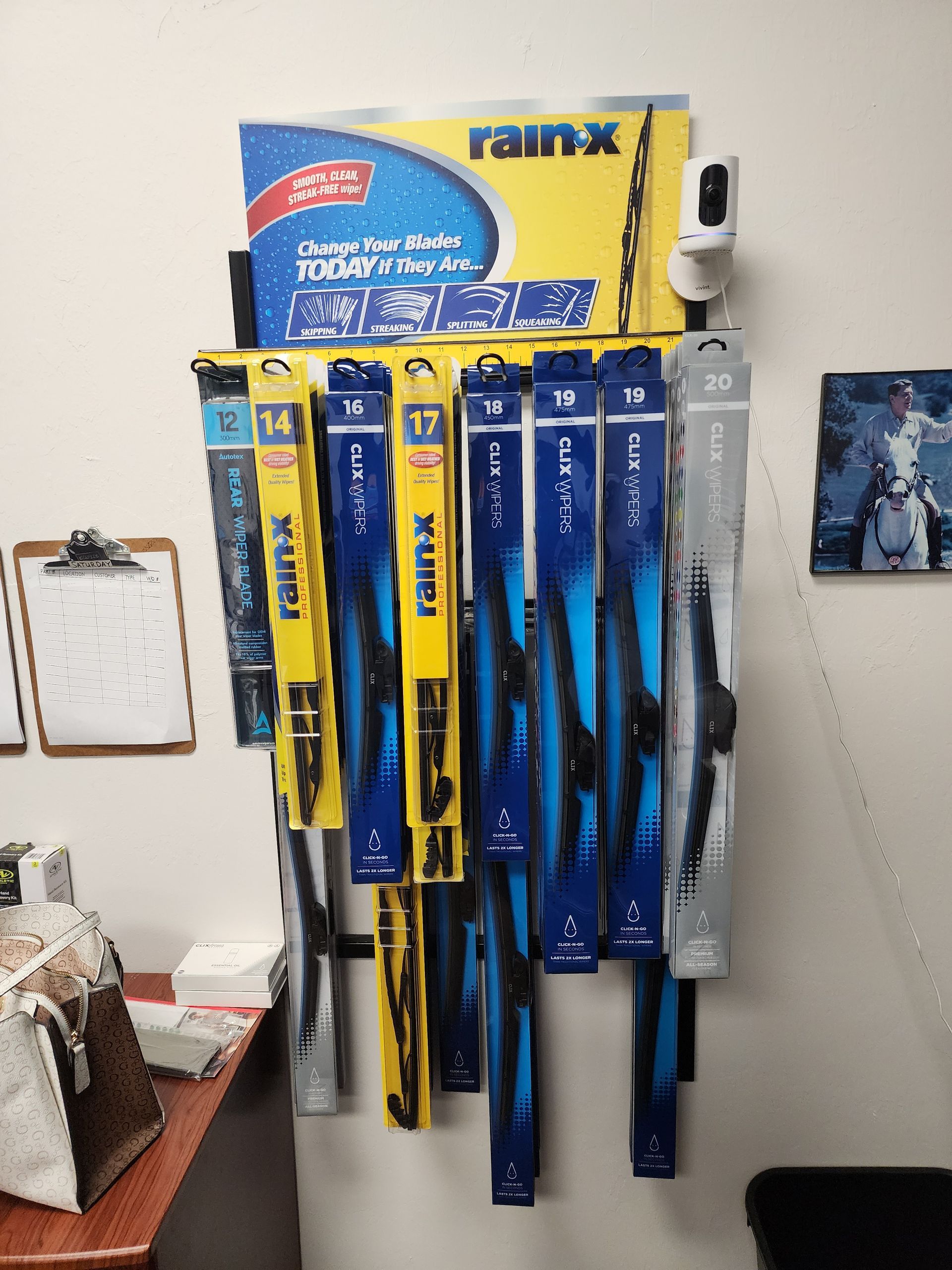 Clix and Rain-x Wiper blades