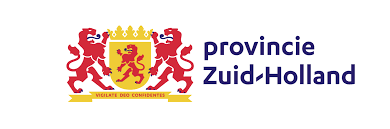 Een logo voor provincie zuid holland met twee leeuwen erop